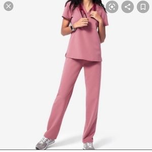 Figs Mauve Scrub Set